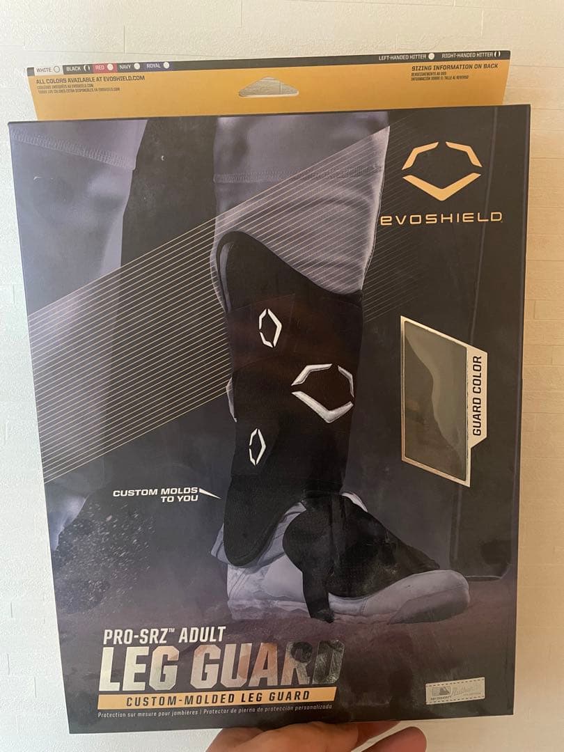 未開封　右打者用　EvoShield Pro-SRZ アダルト レッグガード