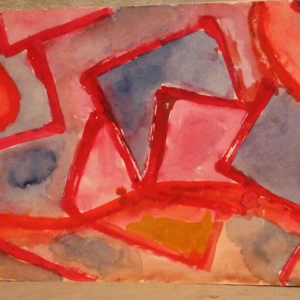 水彩　　並木征二