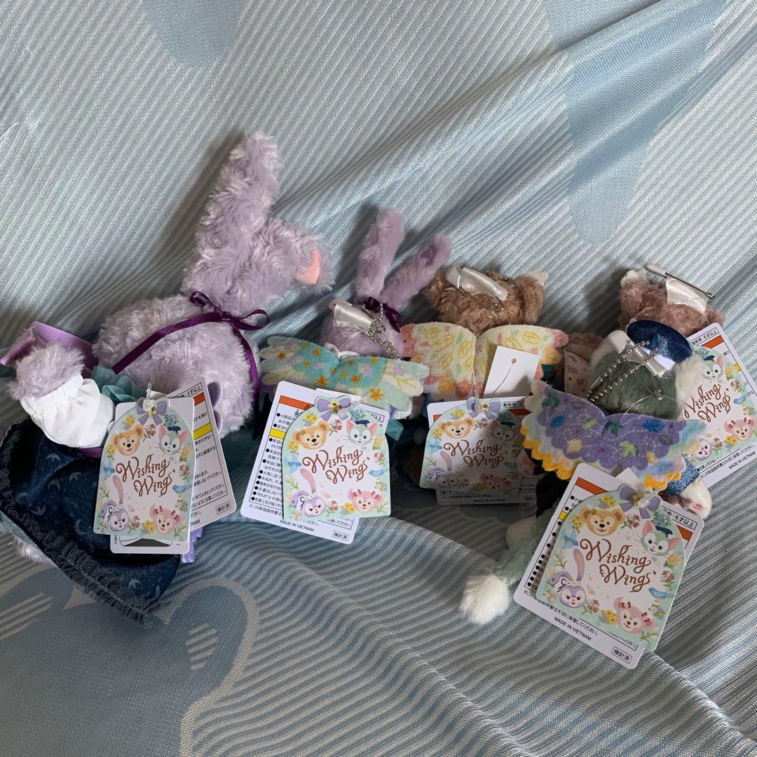 ディズニー ウィッシング・ウィングス ぬいぐるみ 5こqセット