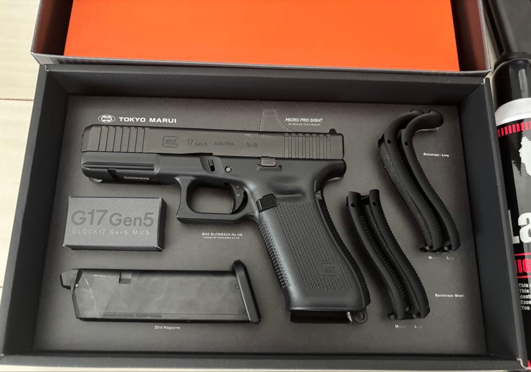 東京マルイ G17 Gen5 予備マガジン・マイクロドットサイト等フルセット