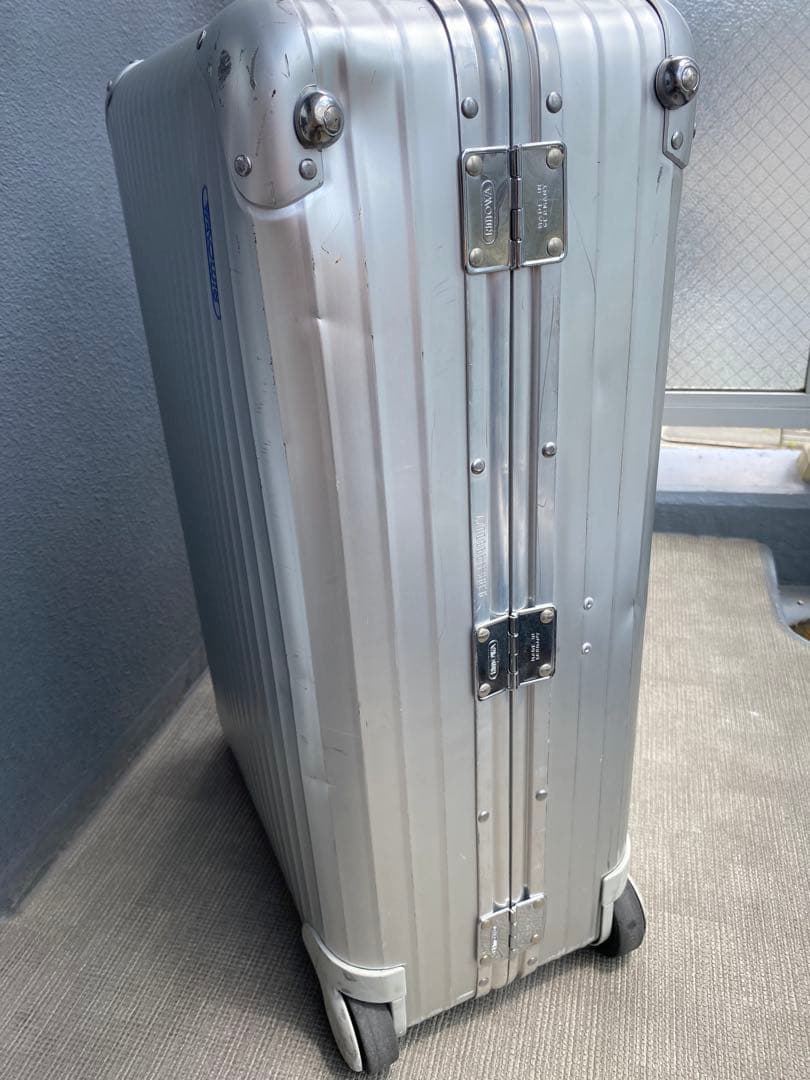 【廃盤】RIMOWA リモワ 2輪 青ロゴ プルタブ スーツケース 60L