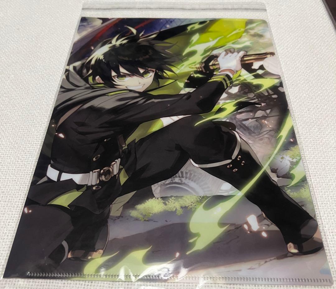 終わりのセラフ クリアファイル　クリアしおり ポスター　小説　カレンダー