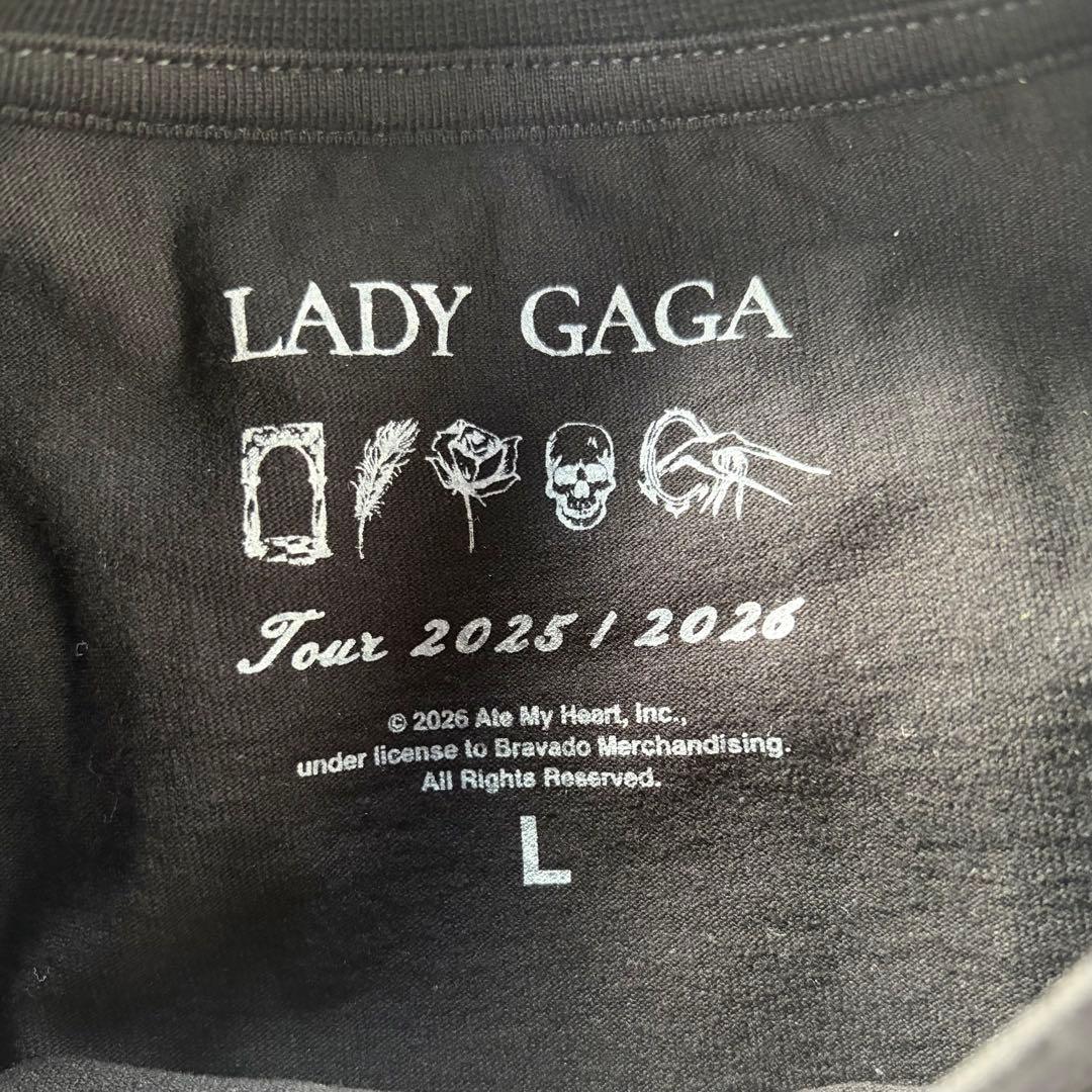 新品 レディガガ Mayhem Ball DANCE OR DIE Tシャツ L