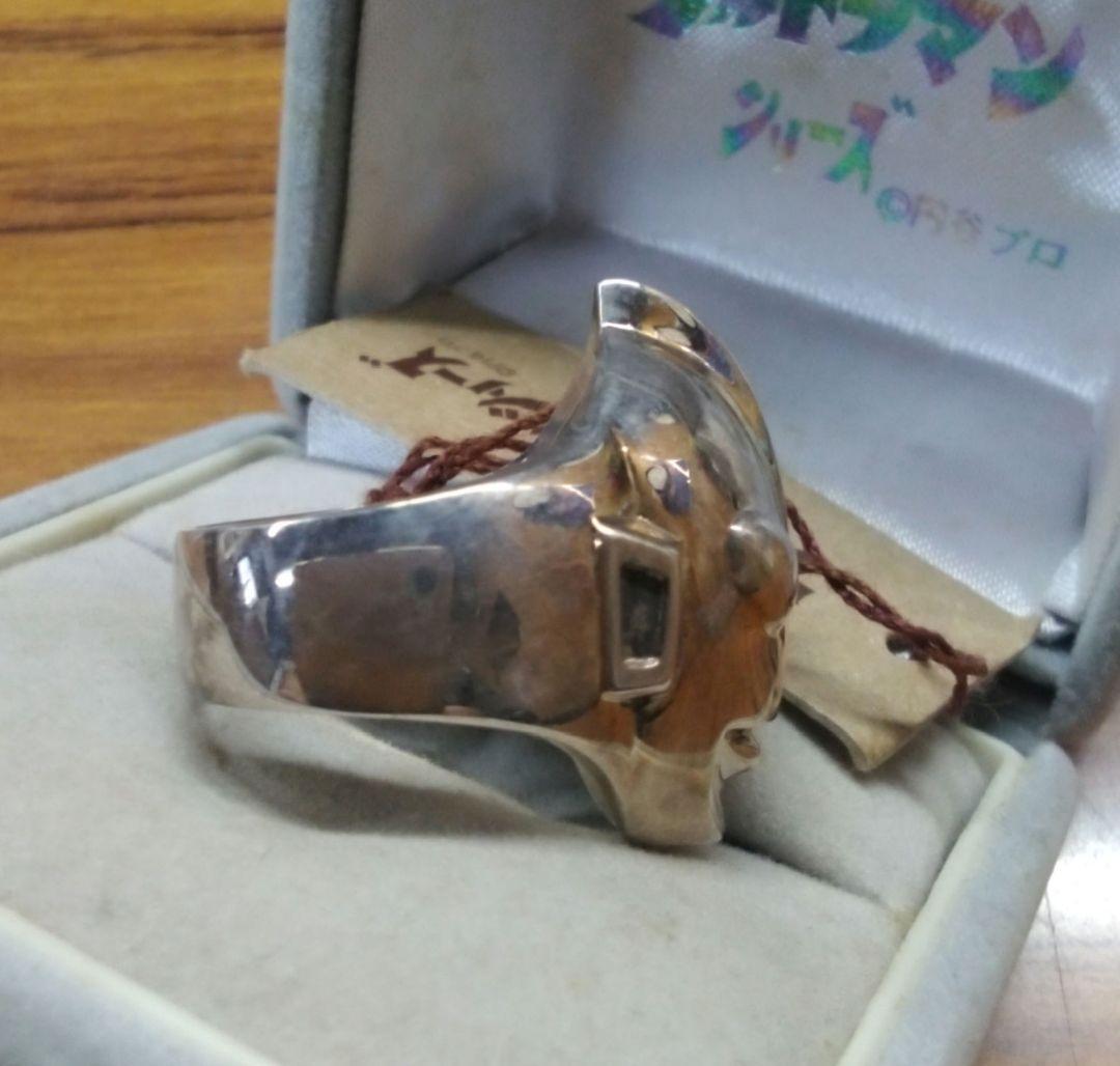 ウルトラマン　シルバー製　フェイス型リング　未使用品