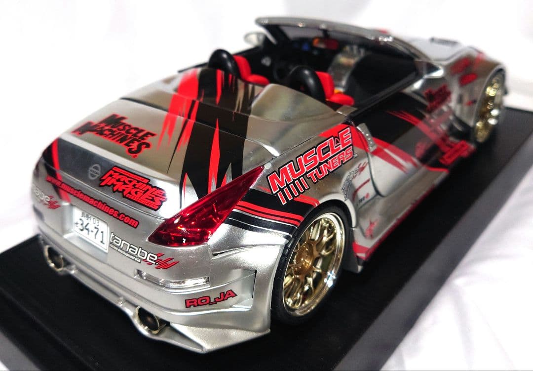 マッスルマシーンズ '04 350Z 1:18 日産 Z33 シルバー