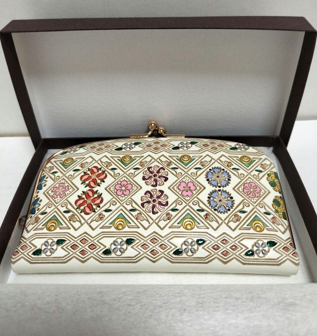 文庫屋大関　天溝がま口　花菱