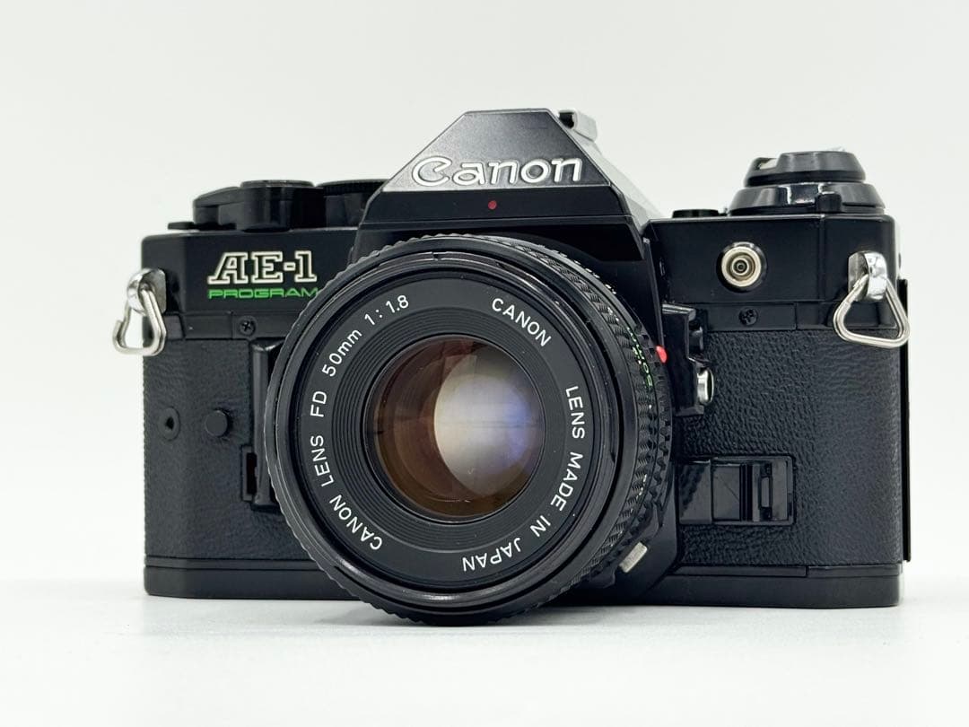 【完動品】Canon AE-1 PROGRAM + FD 50mm F1.8