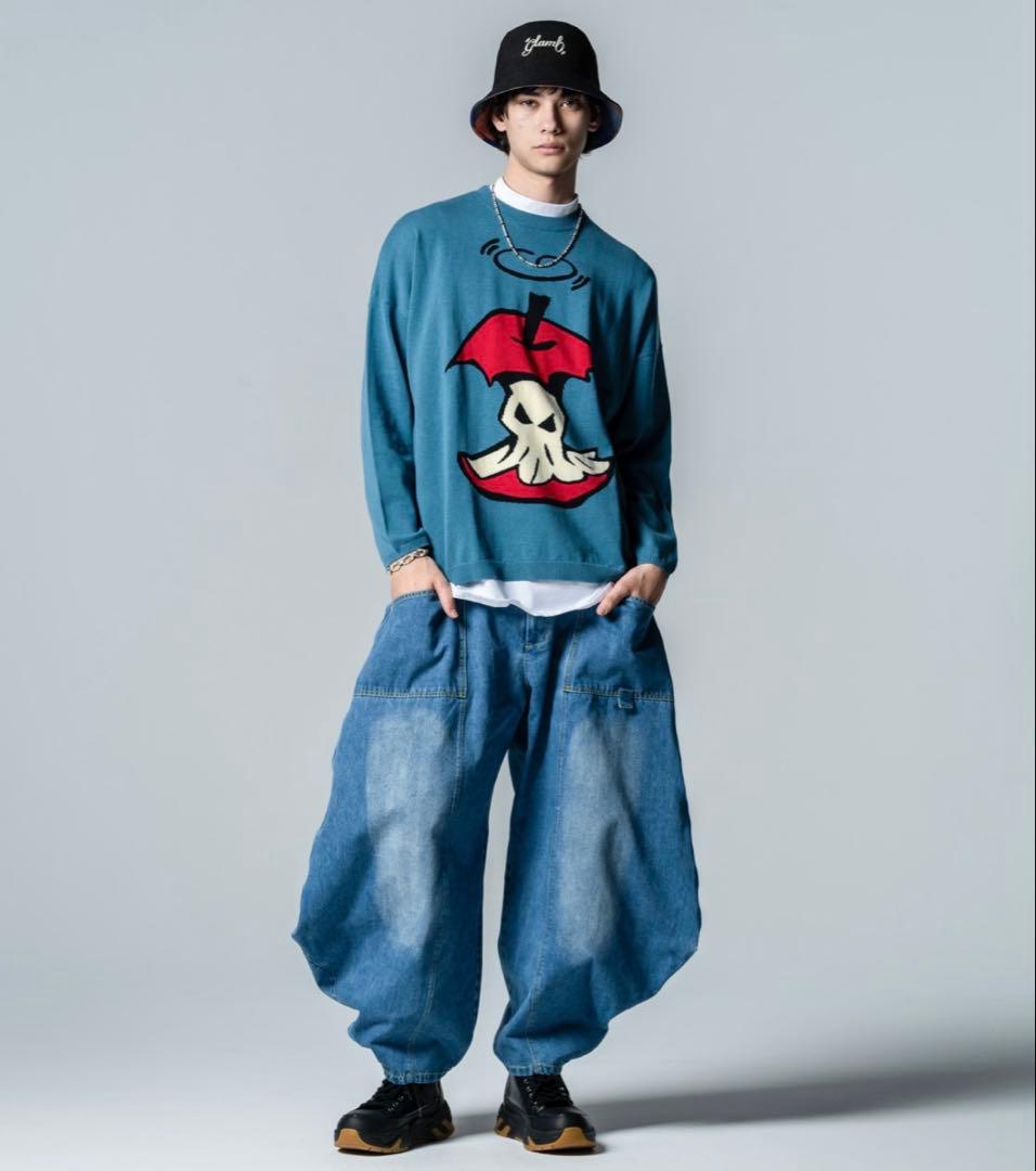 ◆L◆ glamb Kite Shaped Denim カイトシェイプトデニム