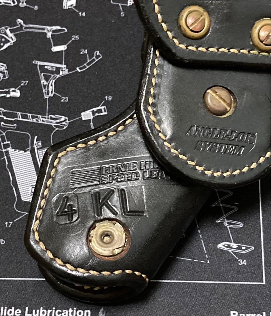 希少 ERNIE HILL アーニーヒル 実銃用 スピードホルスター