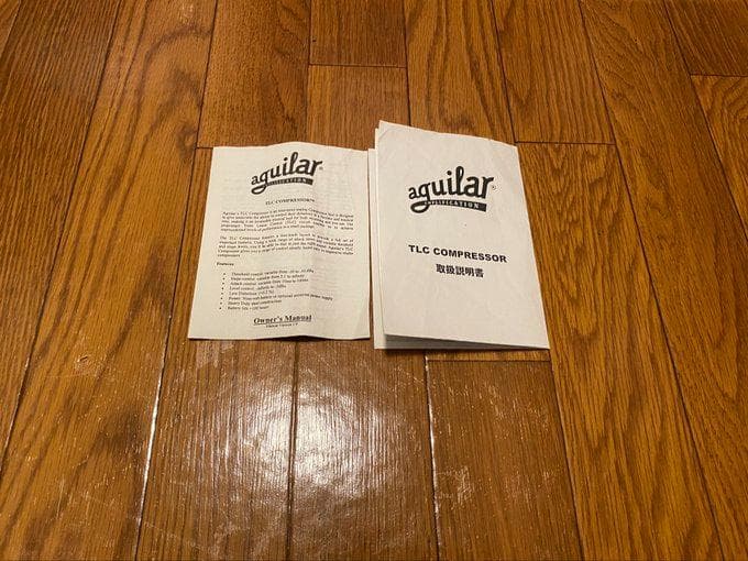 aguilar TLC COMPRESSOR ベースエフェクター
