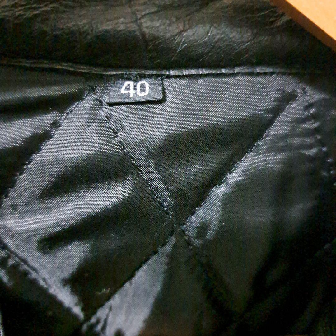 レザージャケット シングルライダース　ヴェンデッタレオン