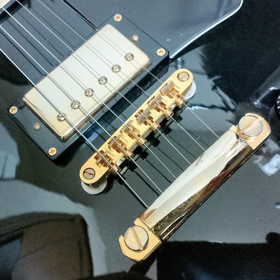 美品　Maison　LP-38　レスポールカスタムタイプ　エレキギター　弦は新品