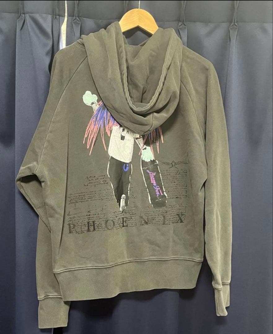 BECOMETREE PHOENIX パーカー　ブラック　サイズ2