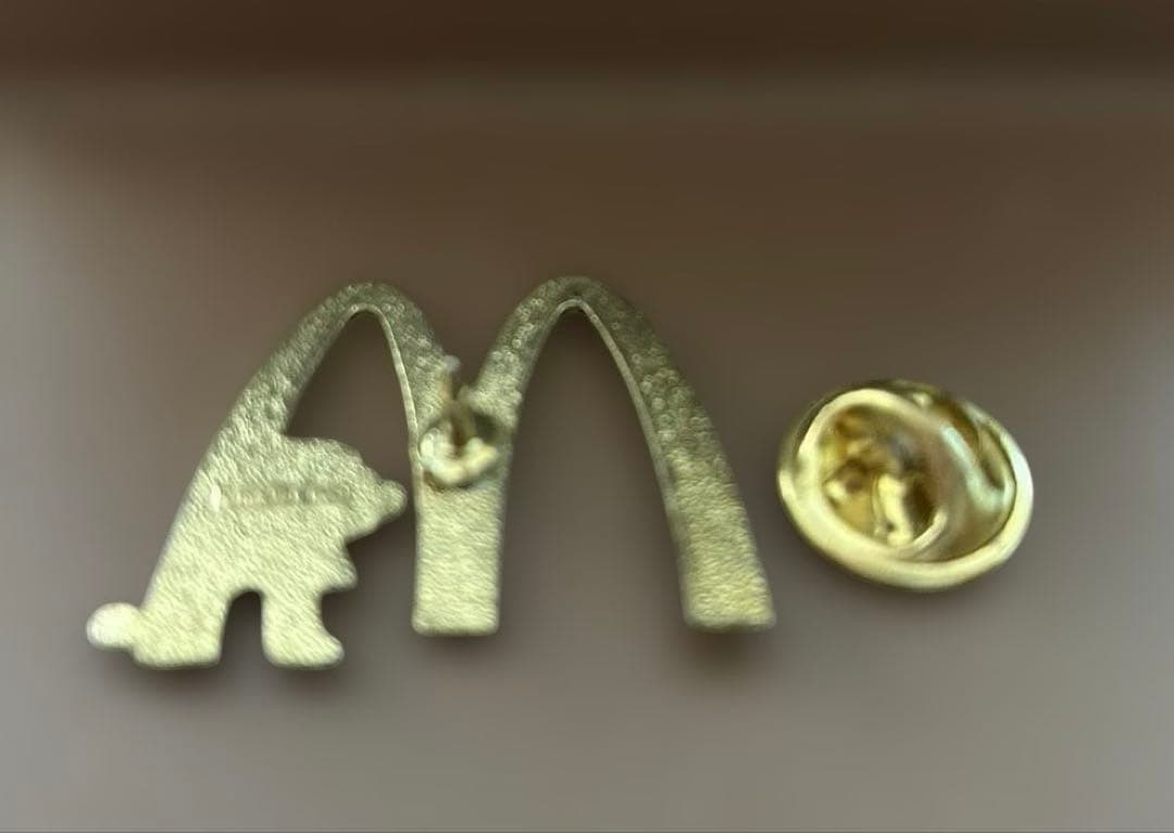 マクドナルド ハンバーグラー　ピンバッジ