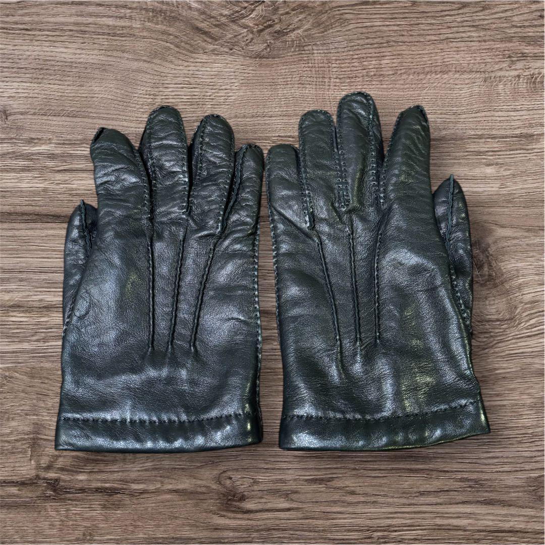 美品　Mario Portolano イタリア最高級　本革手袋　サイズ8