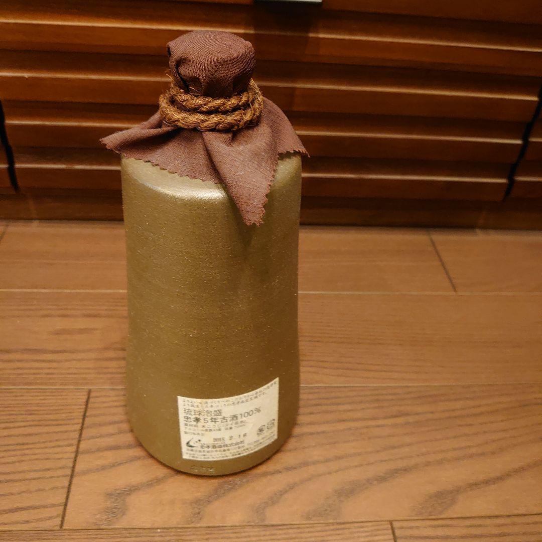 琉球泡盛 忠孝5年古酒100％(15年古酒)