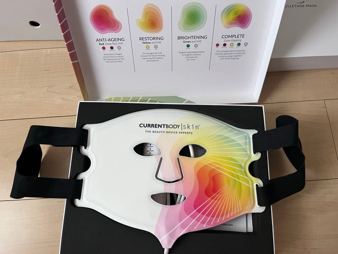 ボディ・フェイスケア CURRENTBODY skin 4-in-1 LED Face Mask