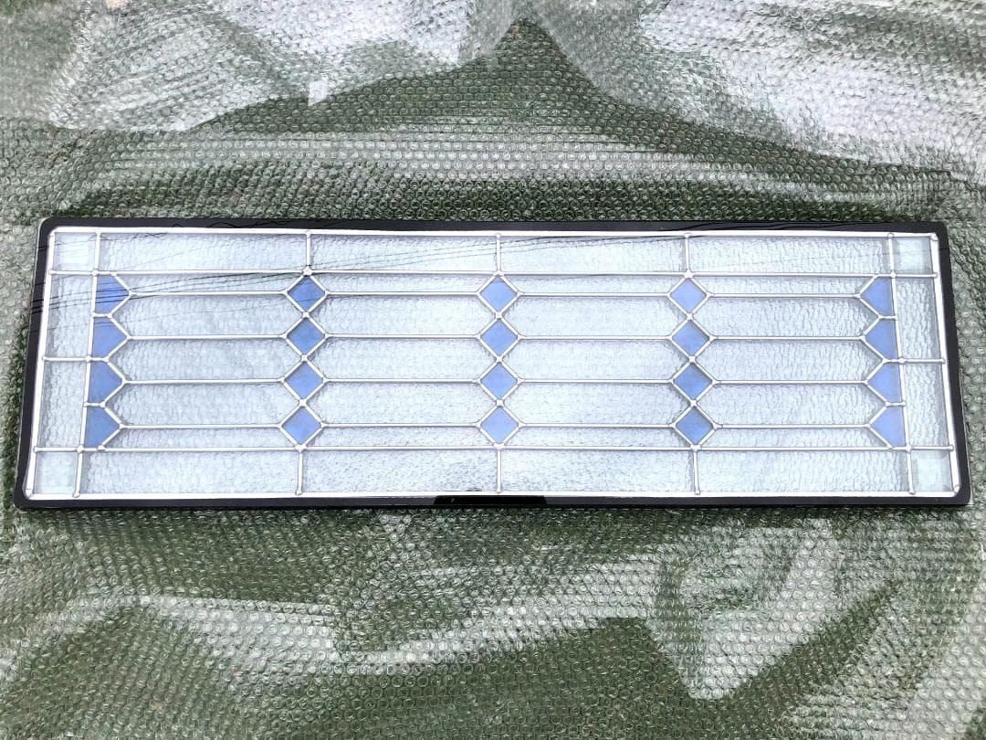 三重構造 大型 ステンドグラスパネル 高性能 住宅 玄関 リフォーム用 DIY