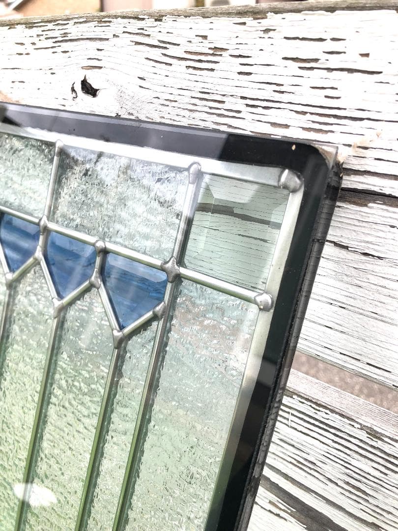 三重構造 大型 ステンドグラスパネル 高性能 住宅 玄関 リフォーム用 DIY