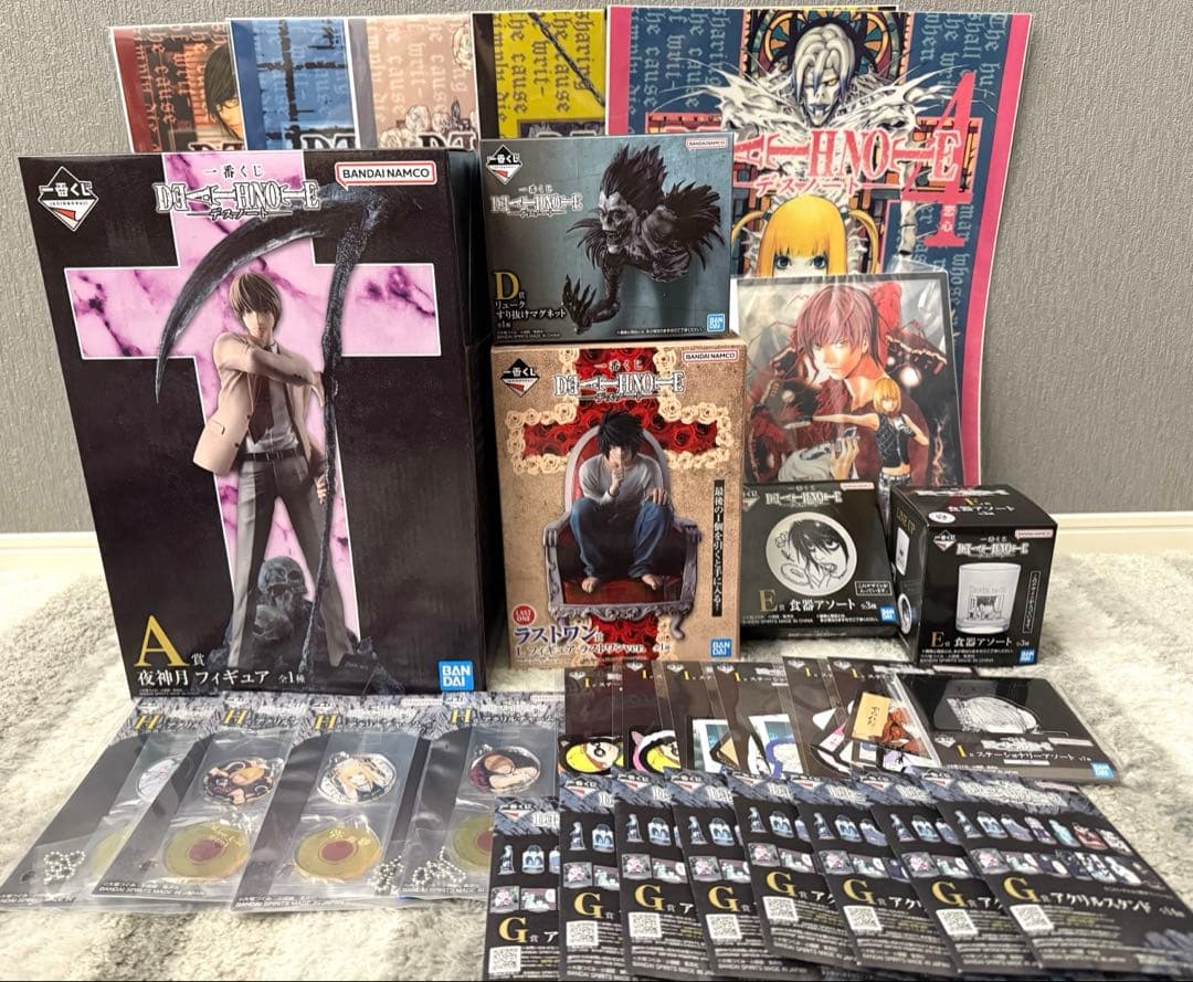 一番くじ　DEATH NOTE デスノート　まとめ売り　A賞　ラストワン