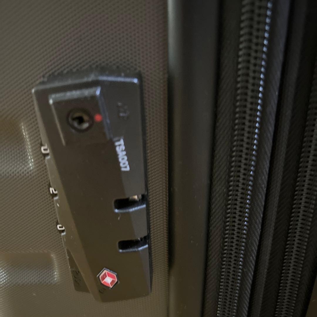 ACE グレー ストライプキャリーケース