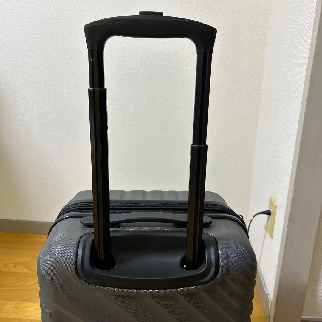 ACE グレー ストライプキャリーケース