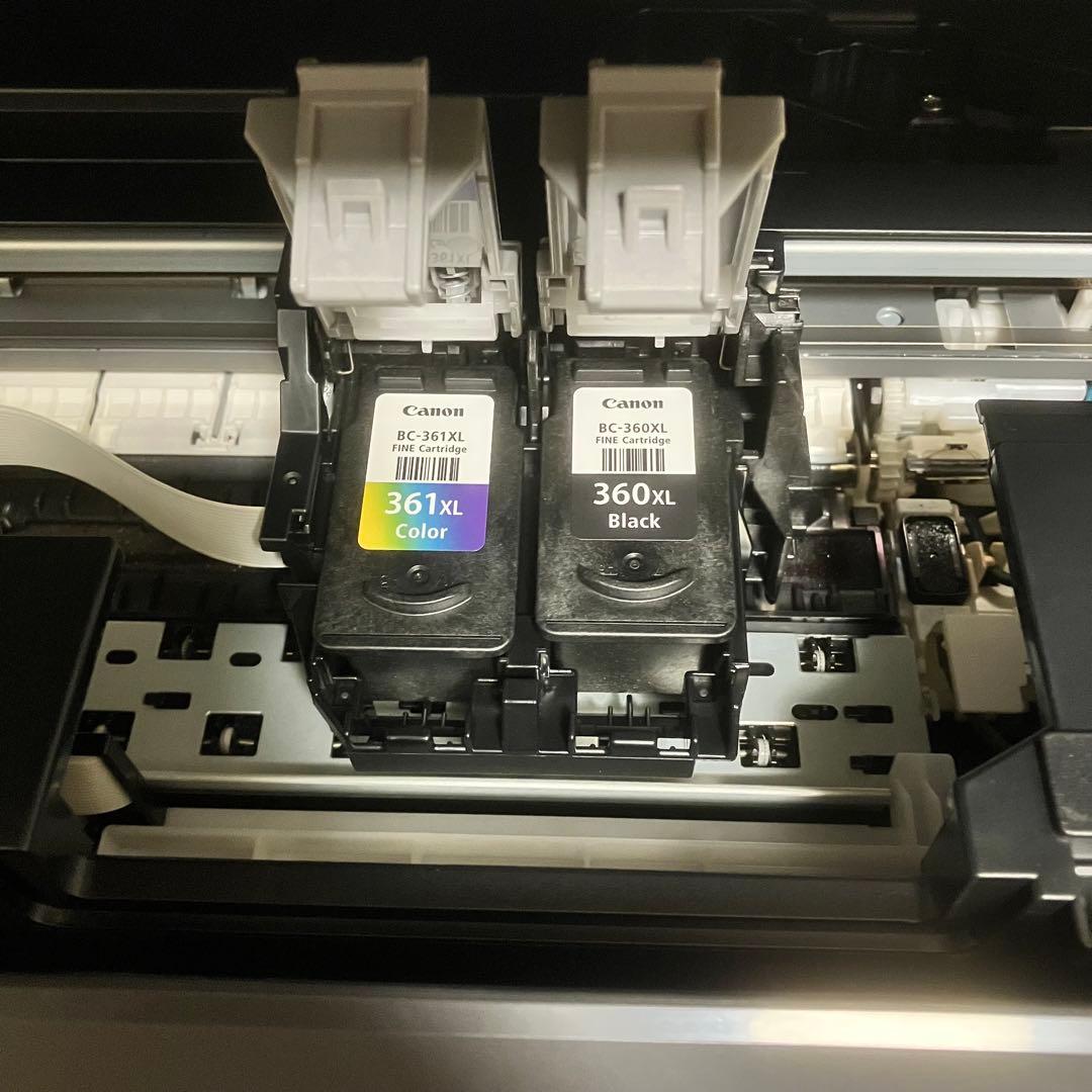 【完動品】Canon PIXUS TS5430 ブラック 純正インクXL付き