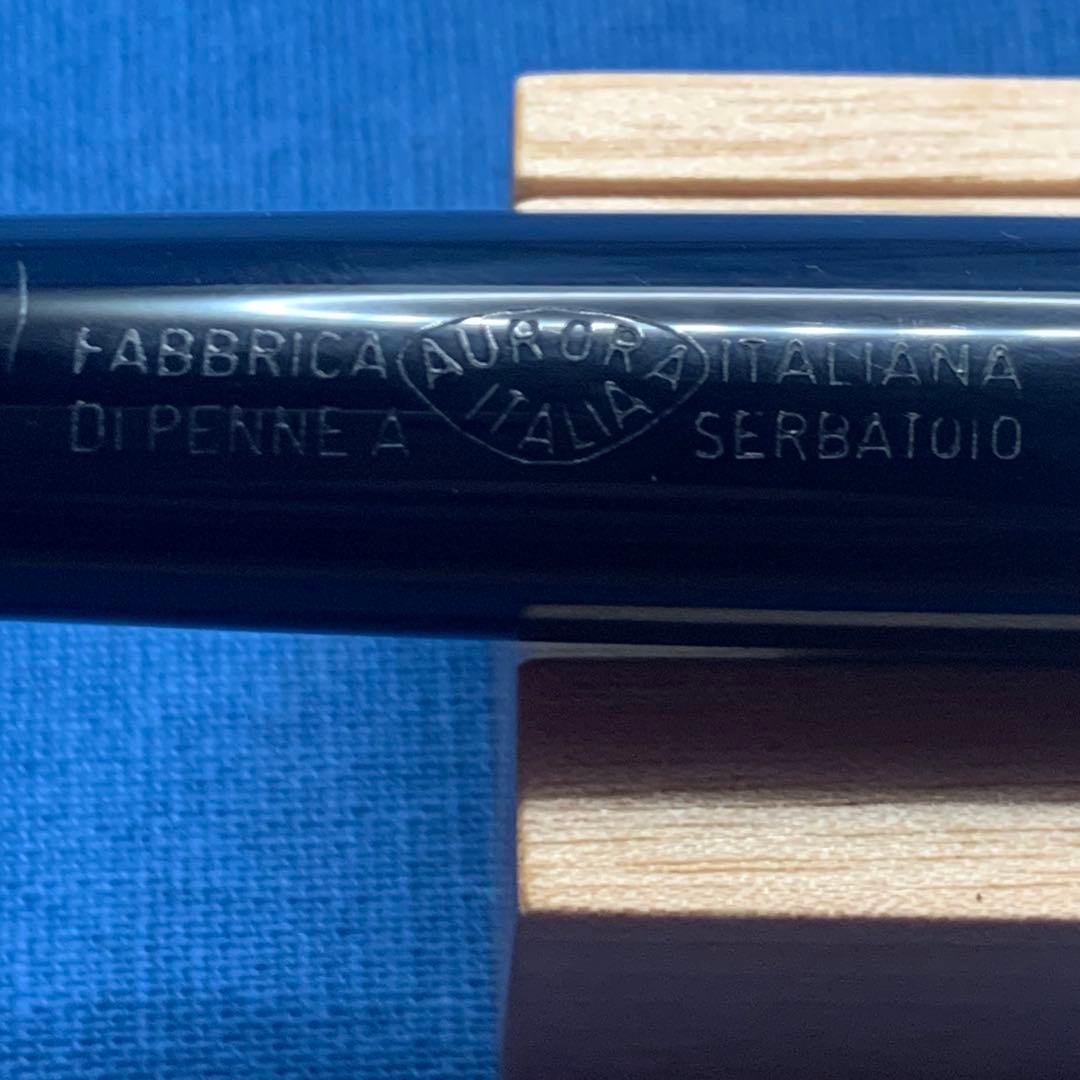 【良品】アウロラ　オプティマ　ネロ　万年筆 14K B CT