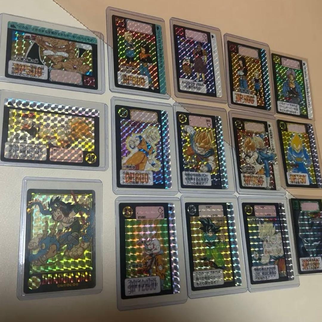 15枚セット ドラゴンボールカードダス、DBカードダスビジュアルアドベンチャー