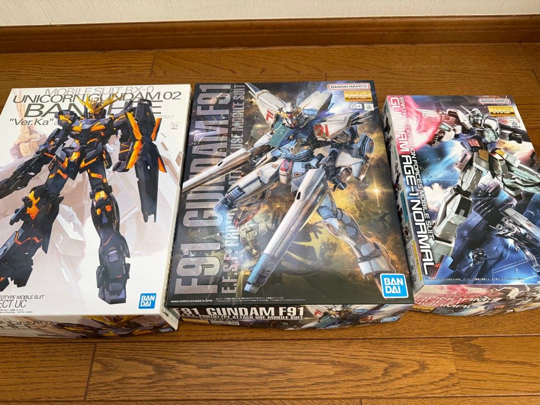 MG 1/100 ガンプラ 3点セット（新品・未組立）