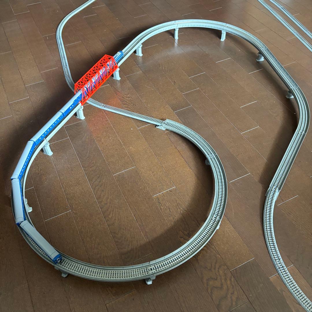 KATO ユニトラック 立体交差 エンドレスレールセット ポイント 鉄橋 線路