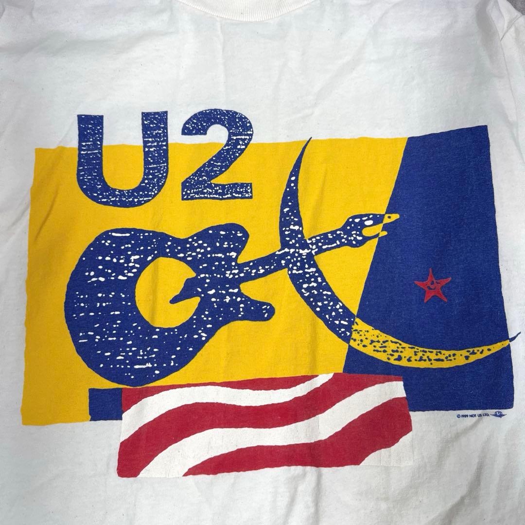 希少 80s U2 ヴィンテージ バンドTシャツ LOVE TOWN 当時物