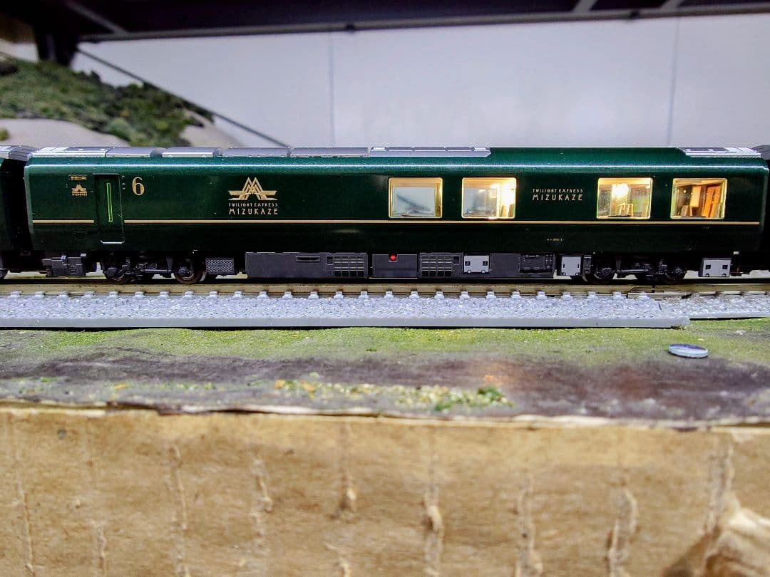 TOMIX トワイライトEXPRESS 瑞風　97912 室内表現シート付き