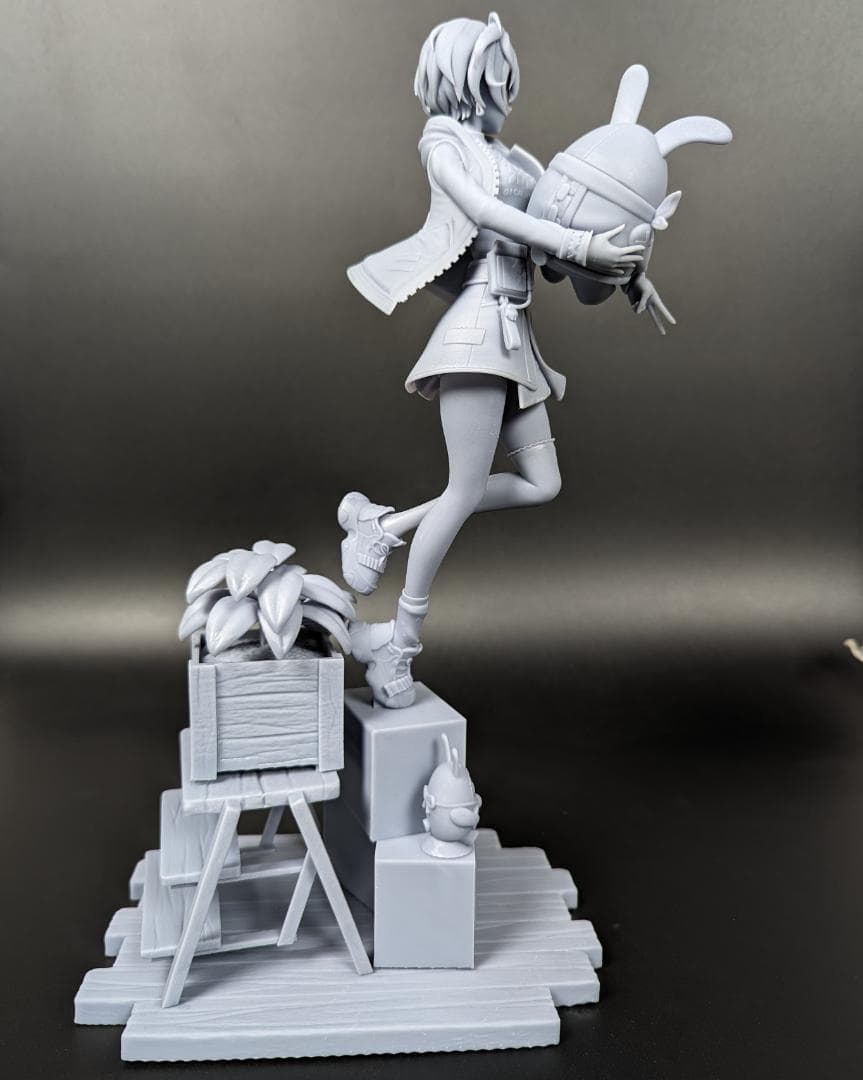 1/7正規品ガレージキット ゼンゼロ リン / 未塗装未組立