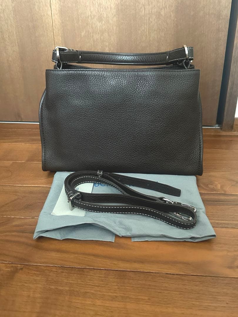 土屋鞄　クラルテ 2wayワンハンドルショルダー 限定色　カフェ ブラウン