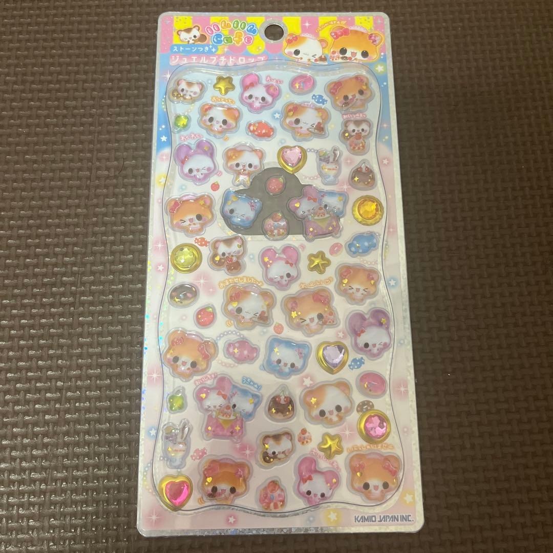 ジュエルプチドロップ　プチドロップステッカー　ぷくぷくシール　ウォーターシール