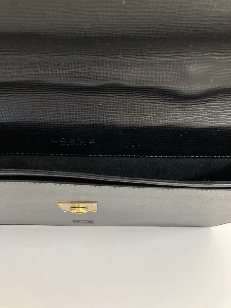 t*i様 【超美品】LOEWE ブラック アナグラム ビジネスバッグ 鍵付き