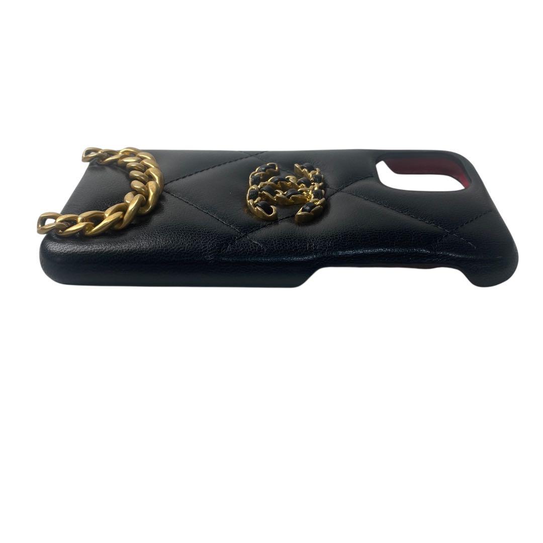 シャネルCHANELココマーク iPhoneケース チェーン ショルダー 30番