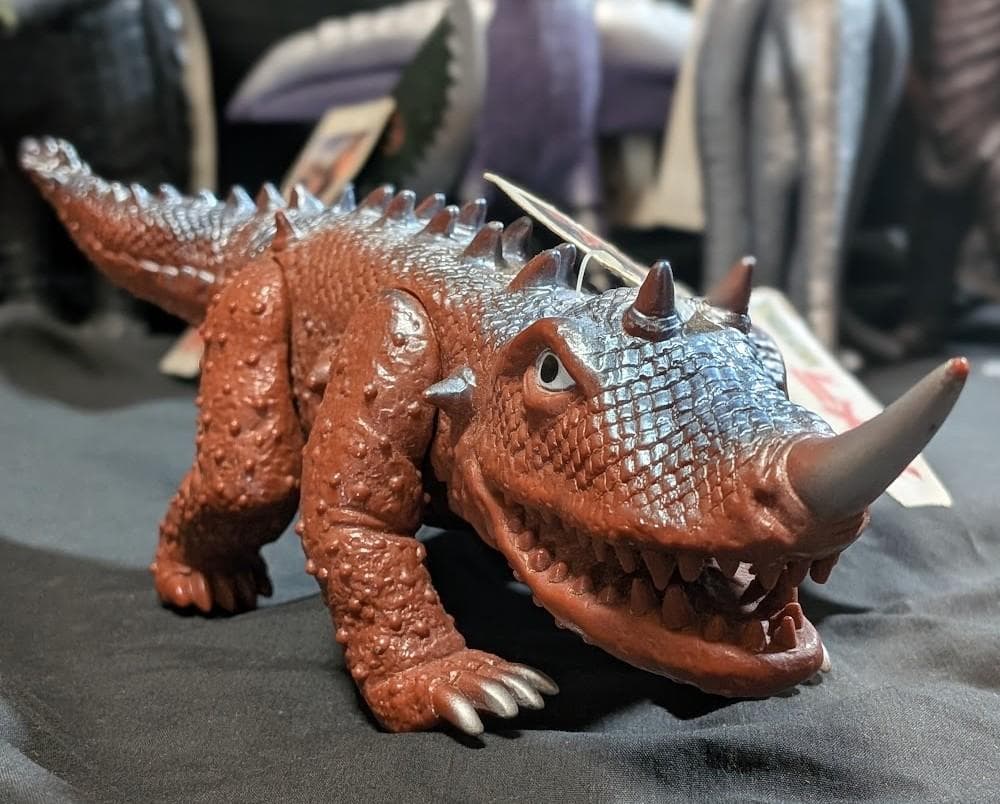 昭和ガメラ＆対戦怪獣（バンダイ）タグ付ソフビ コンプリート７体セット