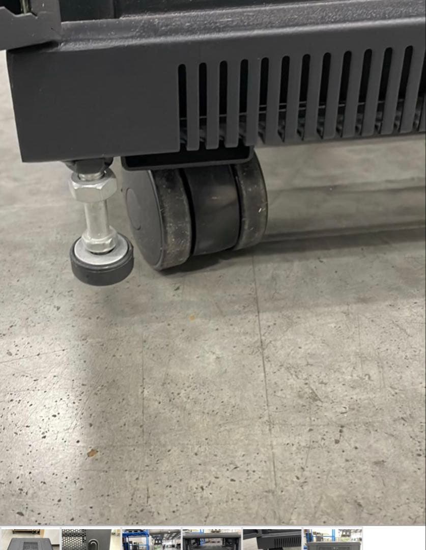 「配送設置可」サンワサプライ/サーバーラック 鍵 キャスター付き