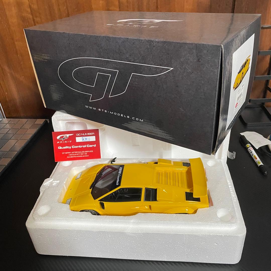 京商1/18ランボルギーニ カウンタックケーニッヒスペシャル(カスタム仕様)