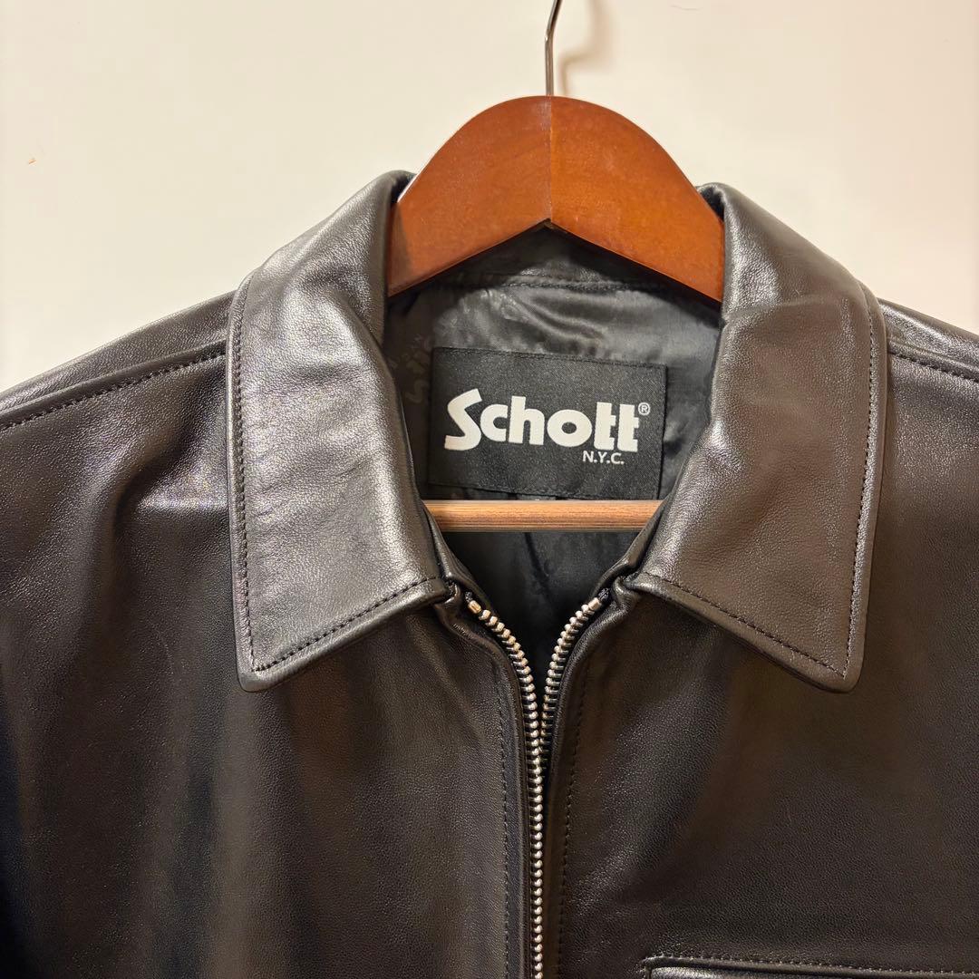 LEATHER TRACKER JACKET レザートラッカージャケット