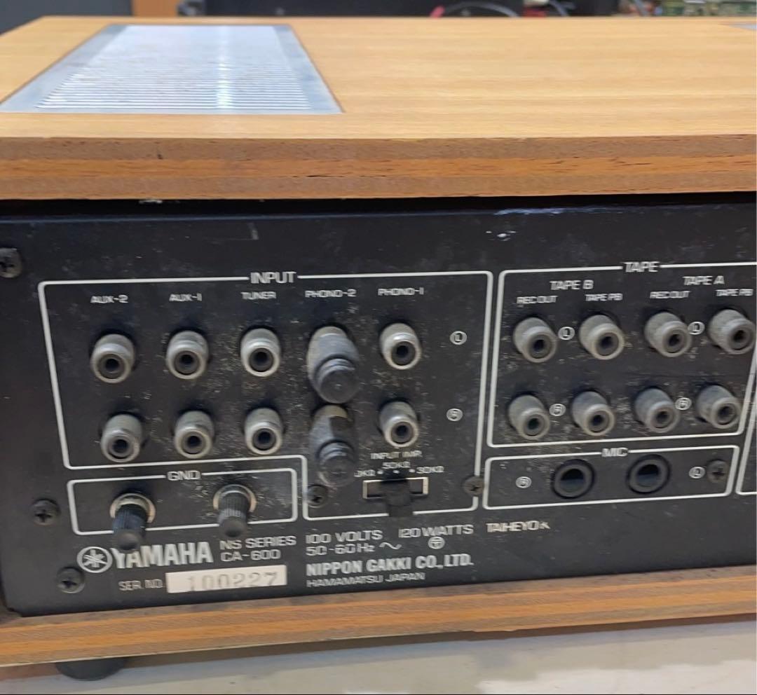 【Sweetflow】YAMAHA CA-600 プリメインアンプ