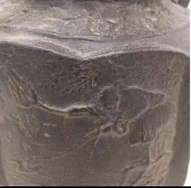 蝋型鉄瓶 鵜飼紋 亀寿堂写 89,250円の品