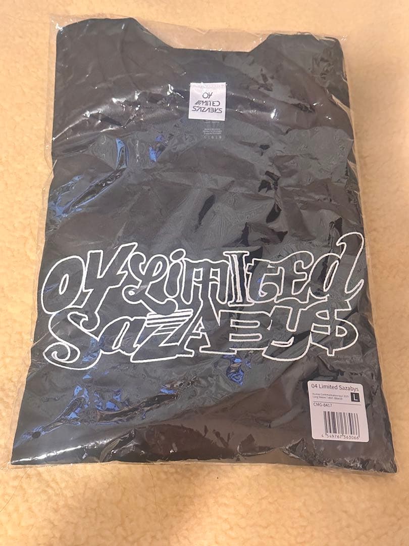 04 Limited Sazabys 限定ロンＴ 黒Lサイズ　新品