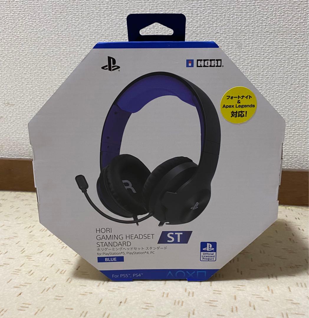 ps5 プレイステーション5 ホリゲーミングヘッドセットスタンダードps5対応