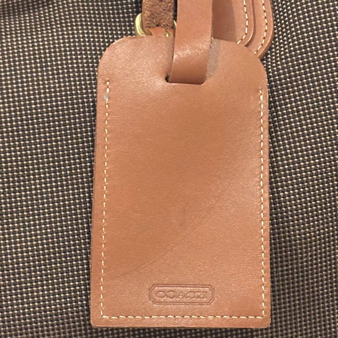 【希少・美品】OLDCOACH ボストンバッグ 2way キャンバス レザー