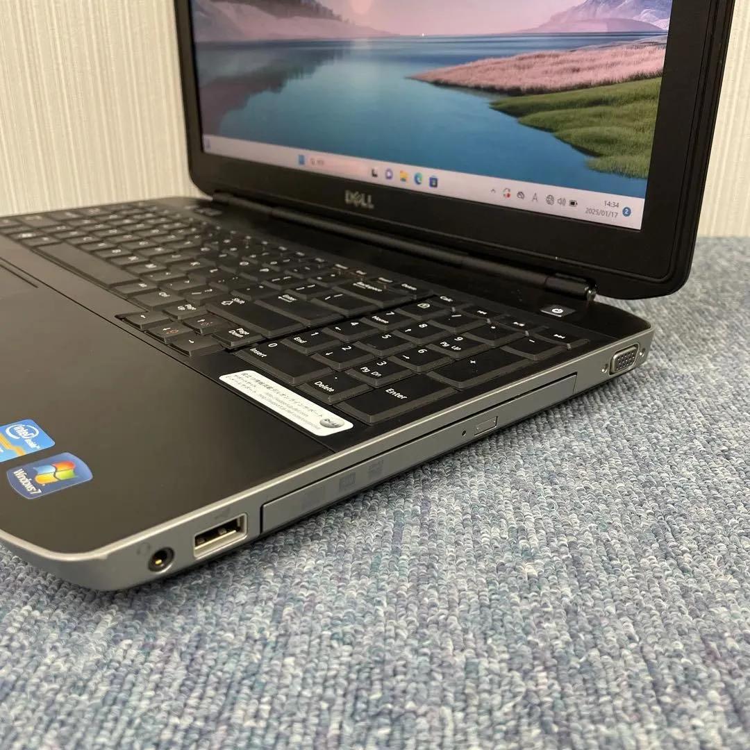 DELL　ノートパソコン　Windows11　爆速SSD搭載　初期設定済み