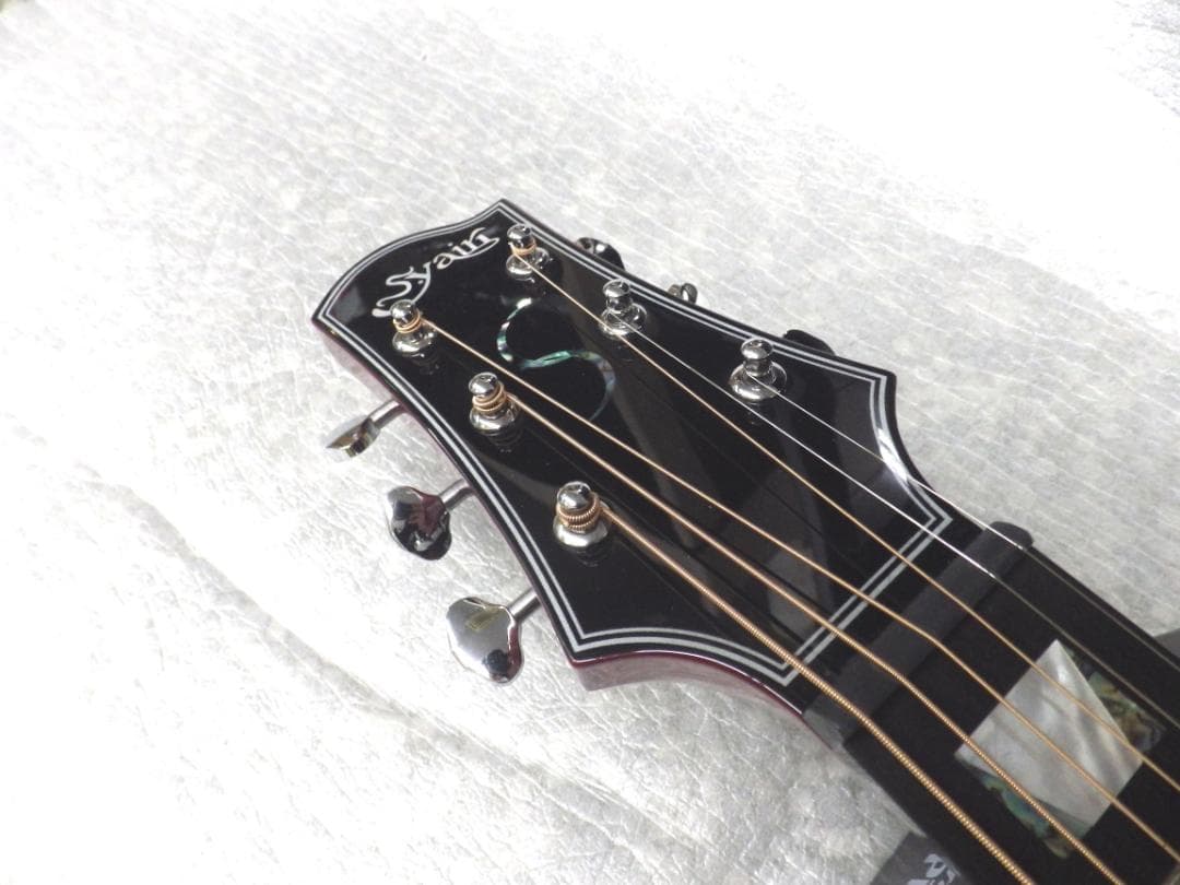 限定品　Sヤイリ　ラメ入り塗装　エレアコギター　YATK-1400EC/RDG