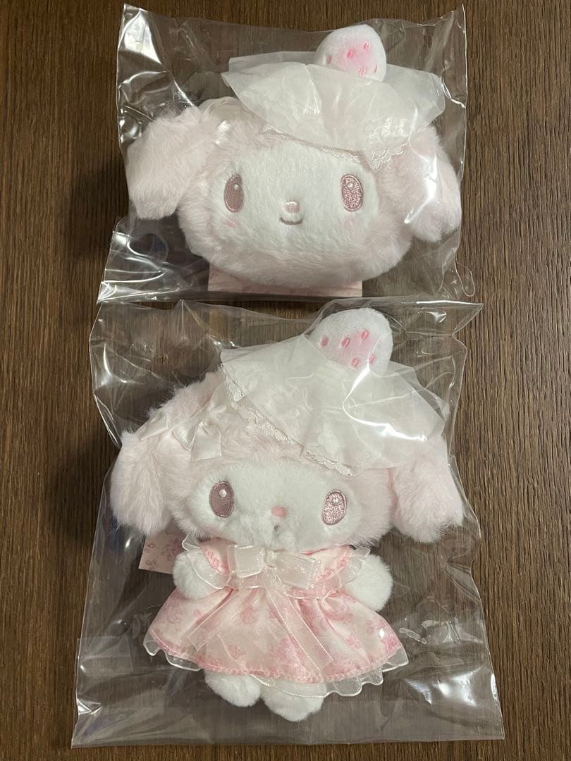 サンリオ♡マイメロディ 白いちごのティータイム マスコットホルダー&ポーチ